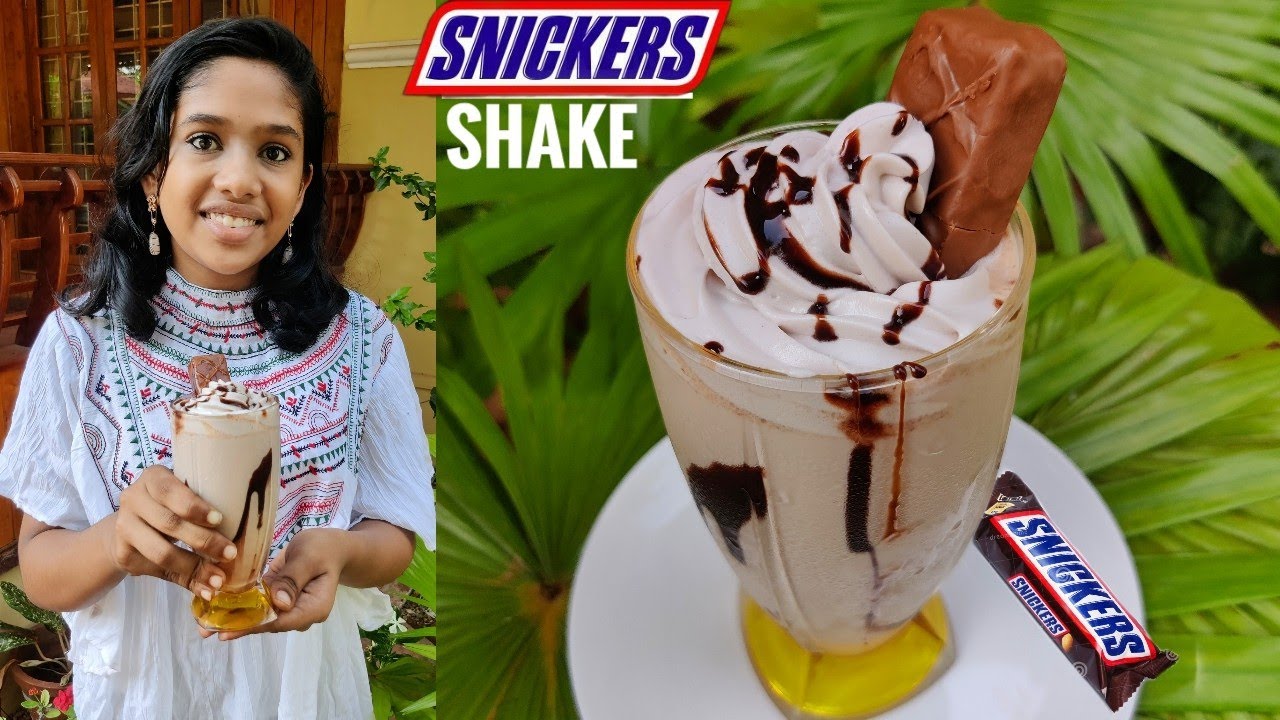 Snickers Shake ഇനി വീട്ടിൽ ഉണ്ടാക്കാം | How to Make Snickers Shake | Snickers Shake Recipe