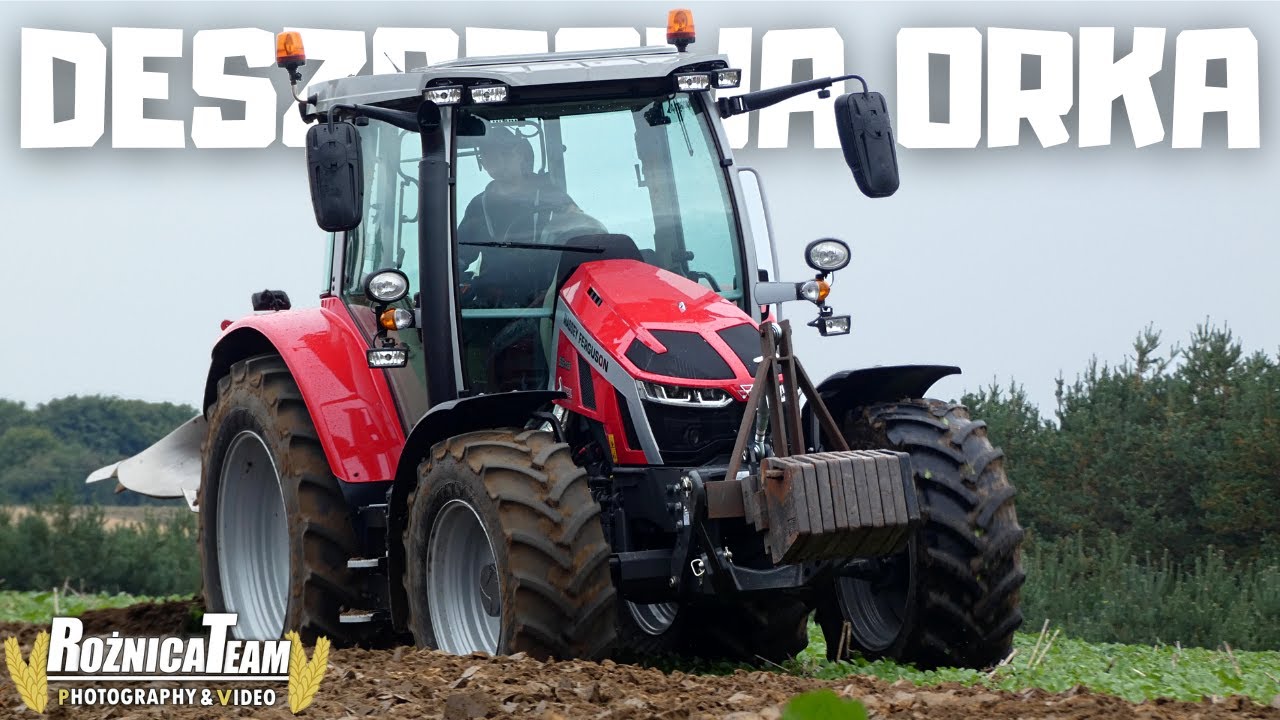 🔥 DESZCZOWA ORKA 🔥 NOWY NABYTEK Massey Ferguson 5S.115 🍁 Jesień 2022 | RożnicaTeam