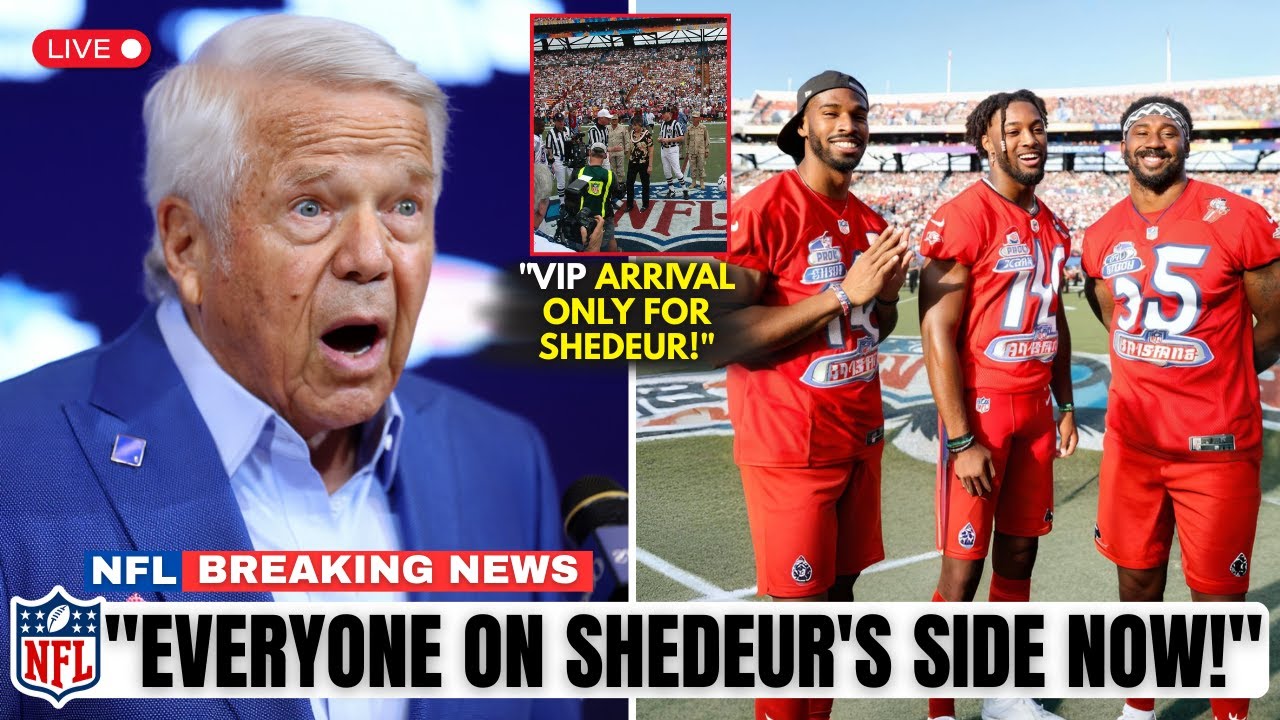 BREAKING: Shedeur Sanders STUNNED NFL WORLD By Arriving At Pro Bowl With VIP Treatment!