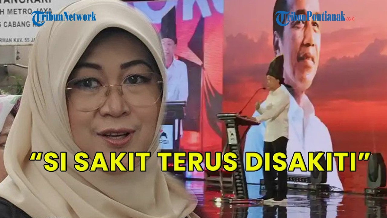 DR TIFA KRITIK PENAMPILAN JOKOWI DI RAKERNAS PSI: SI SAKIT TERUS DISAKITI❗