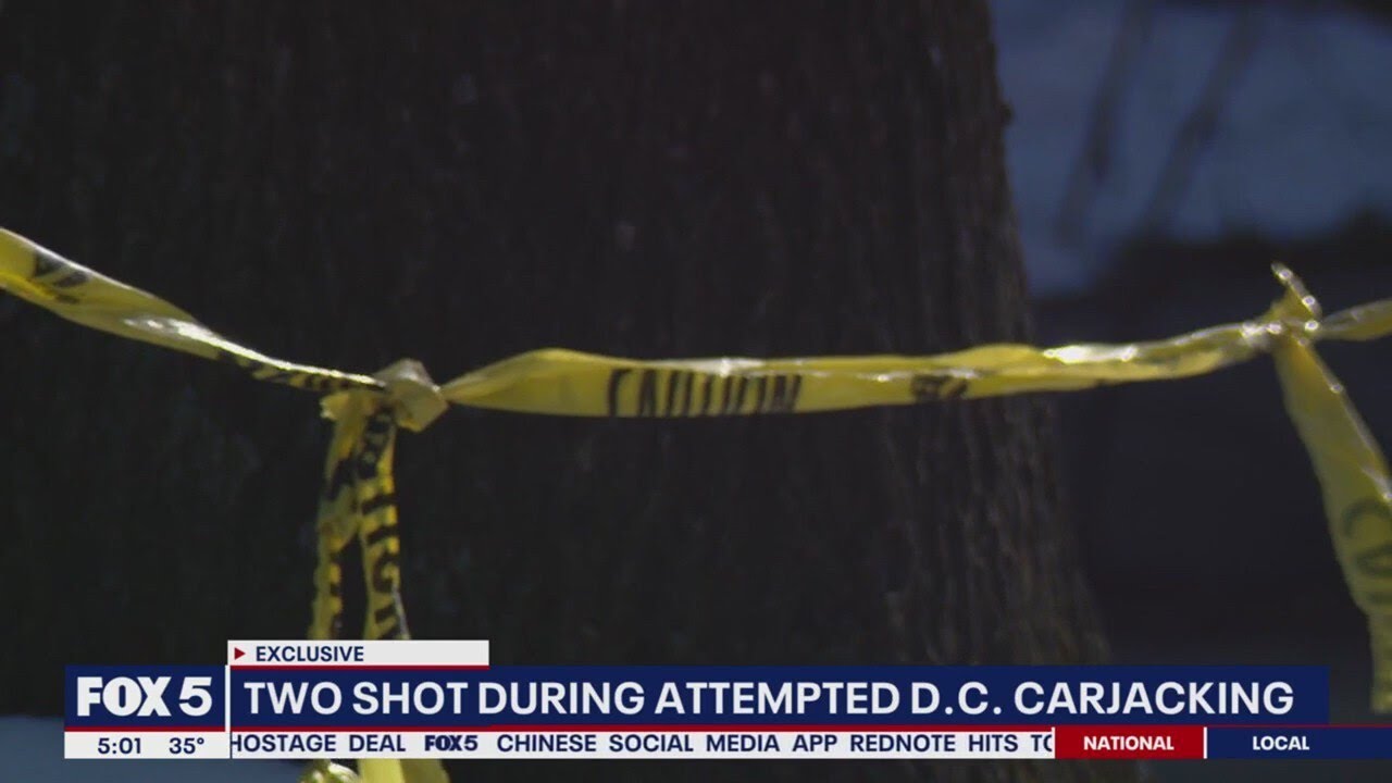 DC couple shot during attempted carjacking