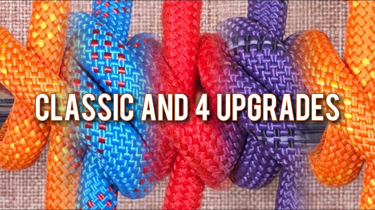 4 Strong Clove Hitch Upgrades. Old hitch. New power. 