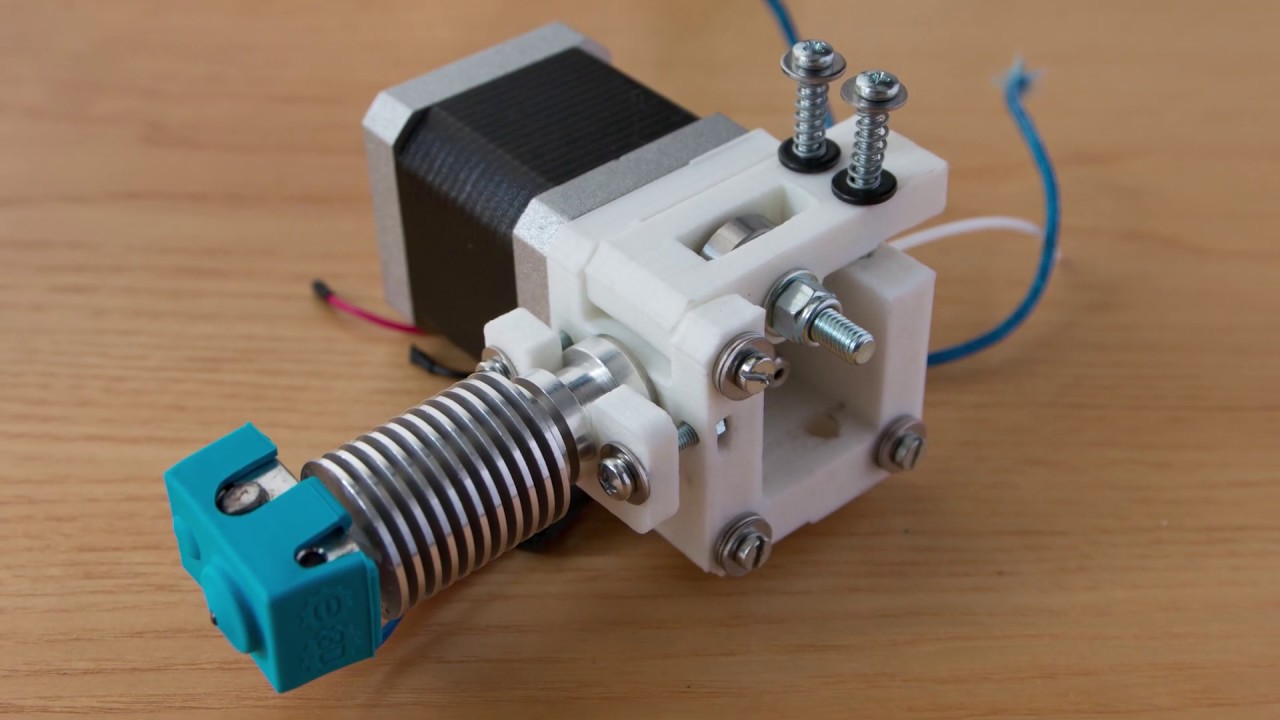 DIY amazing 3d printed extruder