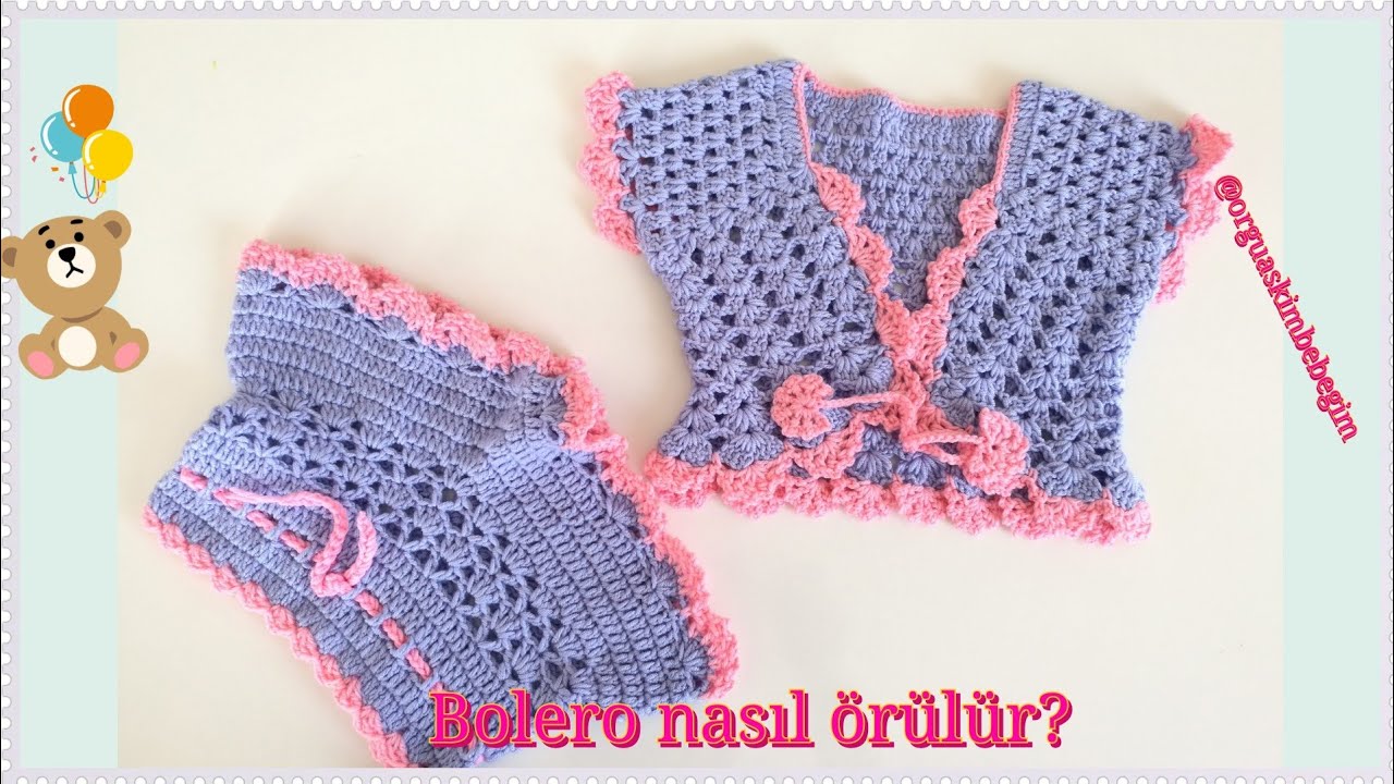 Yazlık Bolero Modeli Ve Yapılışı