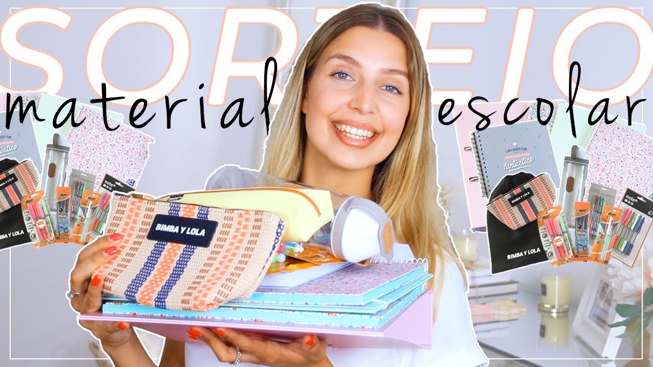 HAUL & SORTEIO DE MATERIAL ESCOLAR 2019 | Inês Sofia
