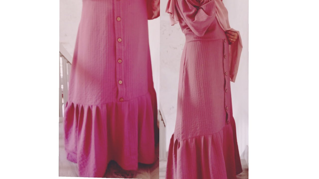 Designer Abaya Cutting& stitching/easiest abaya cutting &stitching