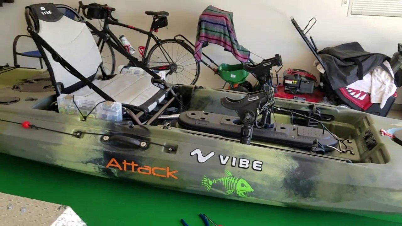 Vibe Sea Ghost 130 Kayak review and upgrades