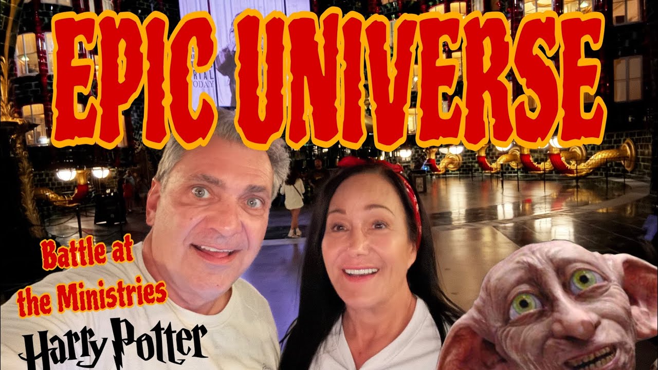 Epic Universe Opening Day... Brand New Harry Potter World – Full Ministry of Magic Ride POV!