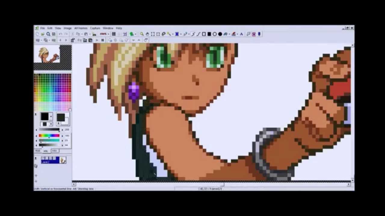 Speedspriting Demonstration- Ari Mugshot