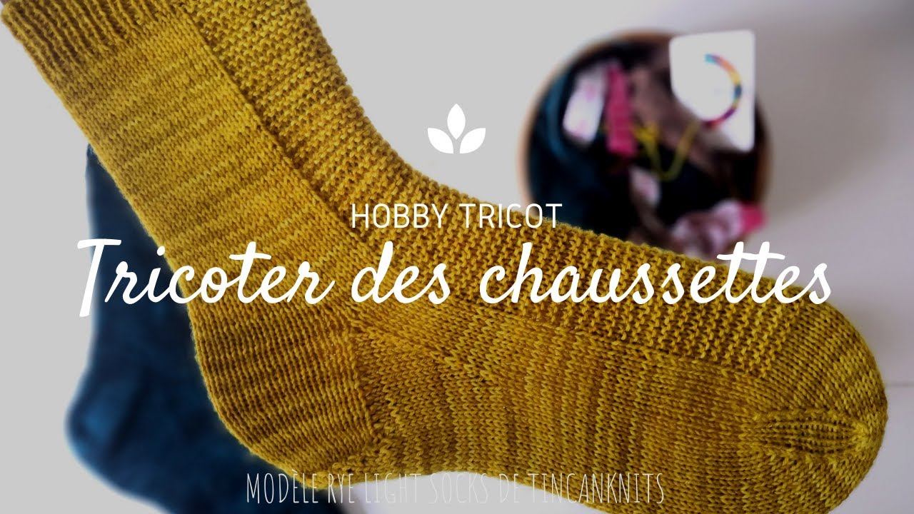 Tricoter des Chaussettes pas à pas - Ryelight Partie 3 de Tincanknit