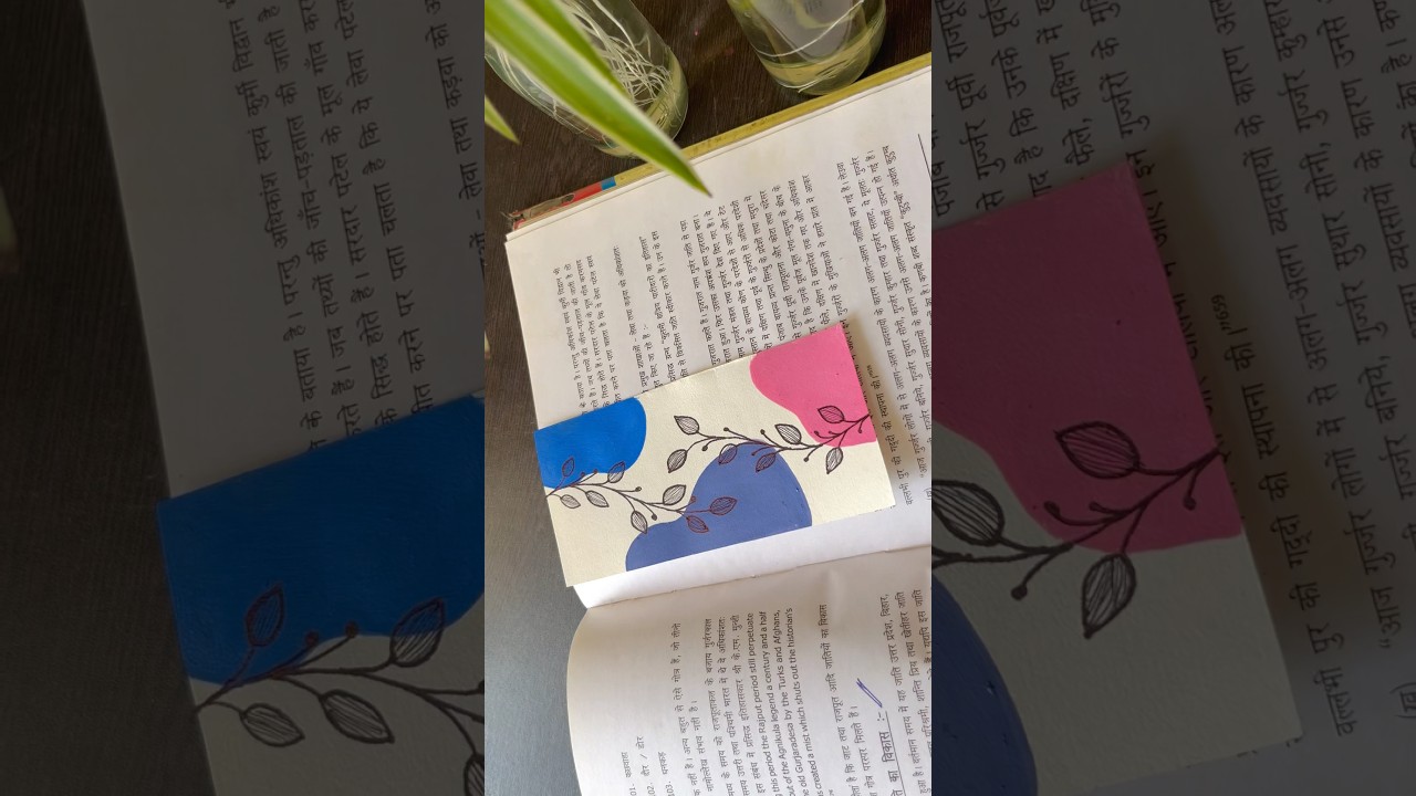 Boho painting bookmark😍🌷|