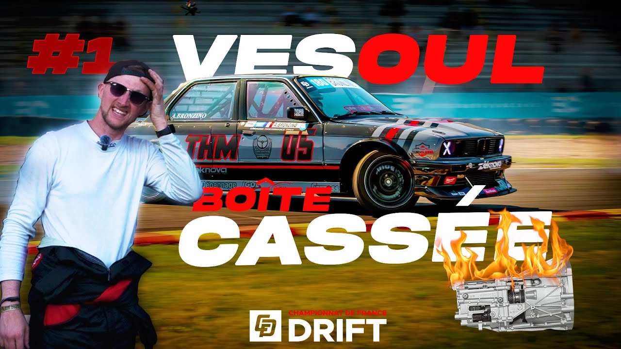 On casse la boîte à VESOUL ! Manche 1 du Championnat de France de Drift