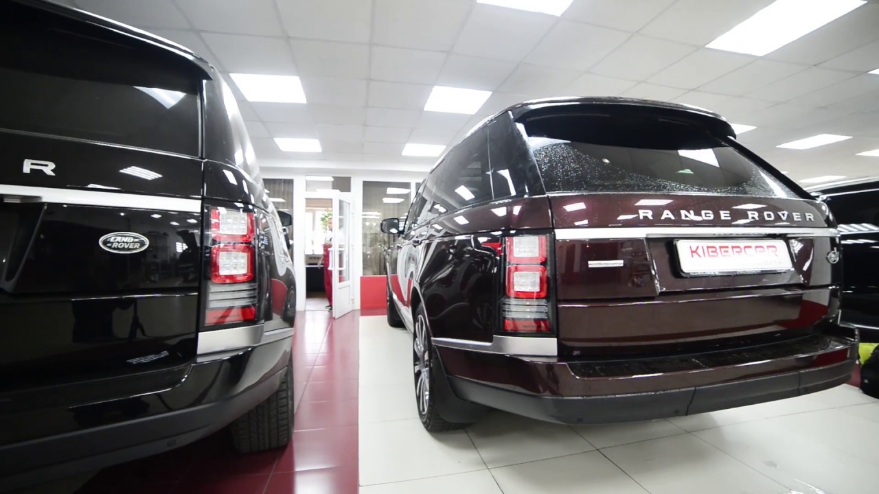 Range Rover Autobiography: скрытый видеорегистратор, андроид-система, омыватель и др.