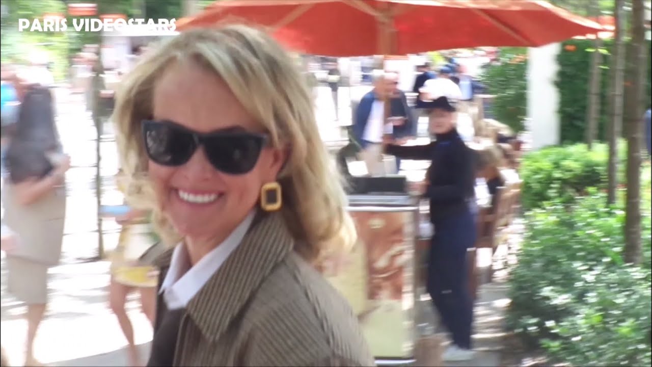 Laeticia HALLYDAY @ Paris 6 juin 2025 durant Roland Garros French Open de Tennis
