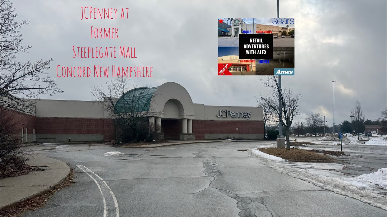 JCPenney at Former Steeplegate Mall Concord New Hampshire 