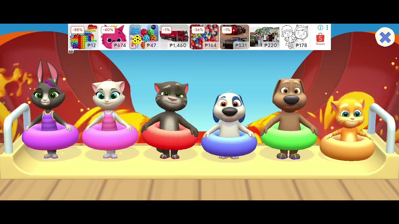 My Talking Tom Friends 2 Gameplay Part 132