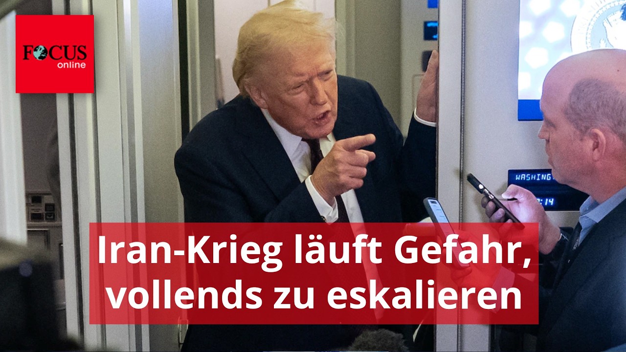 Der Iran-Krieg l&auml;uft Gefahr, vollends zu eskalieren