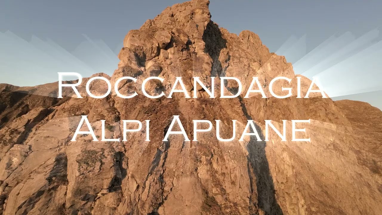Roccandagia in autunno - Alpi Apuane - drone fpv