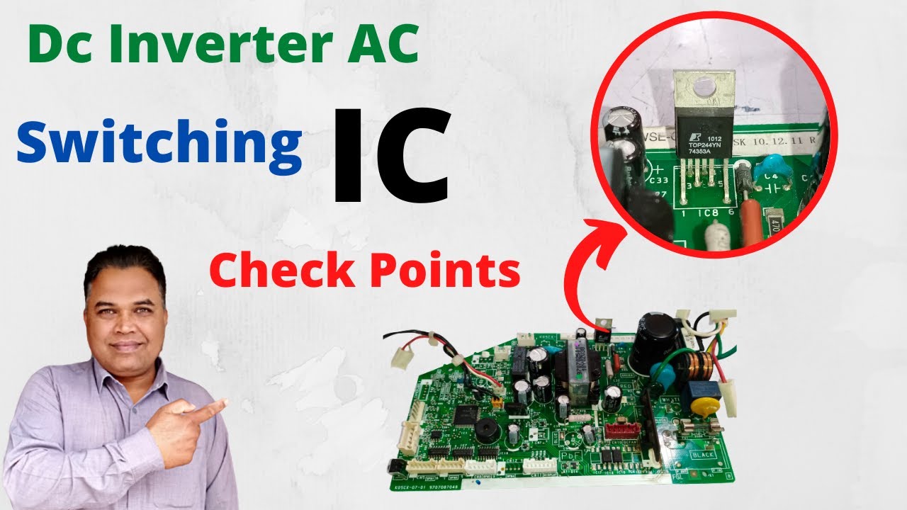 Dc Inverter Ac Switching IC Check Points with Voltages & Current in Urdu/Hindi | Forever Tech