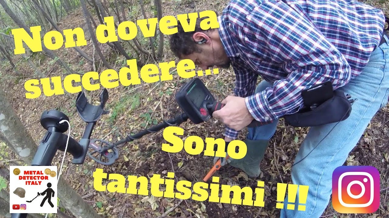 NUMEROSI RITROVAMENTI CON IL METAL DETECTOR