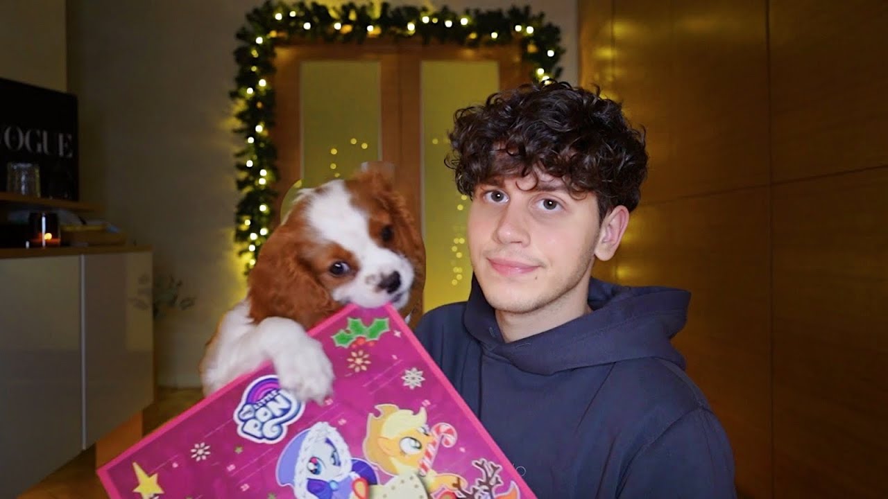 VLOGMAS 1 - nové štěně, stromeček, adventní kalendáře
