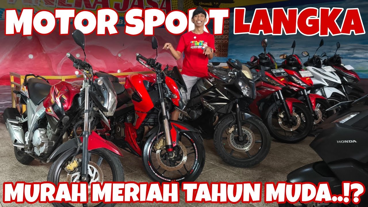MOTOR SPORT LANGKA, DAPAT MURAH MERIAH TAHUN MUDA!? motor bekas murah - ANEKA JASA MOTOR 