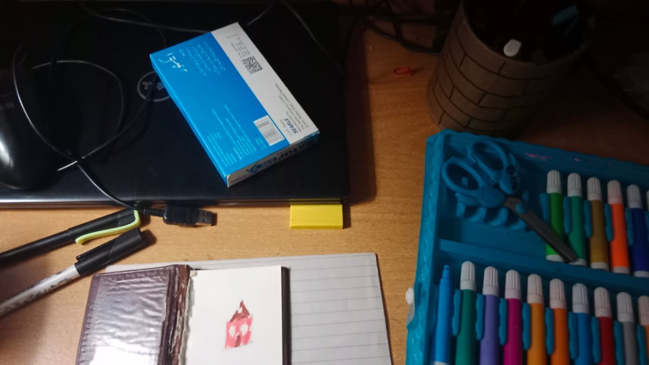 Muhammad Zoran Mubashir|Topic: smallest sketchbook I have|Art supplies|