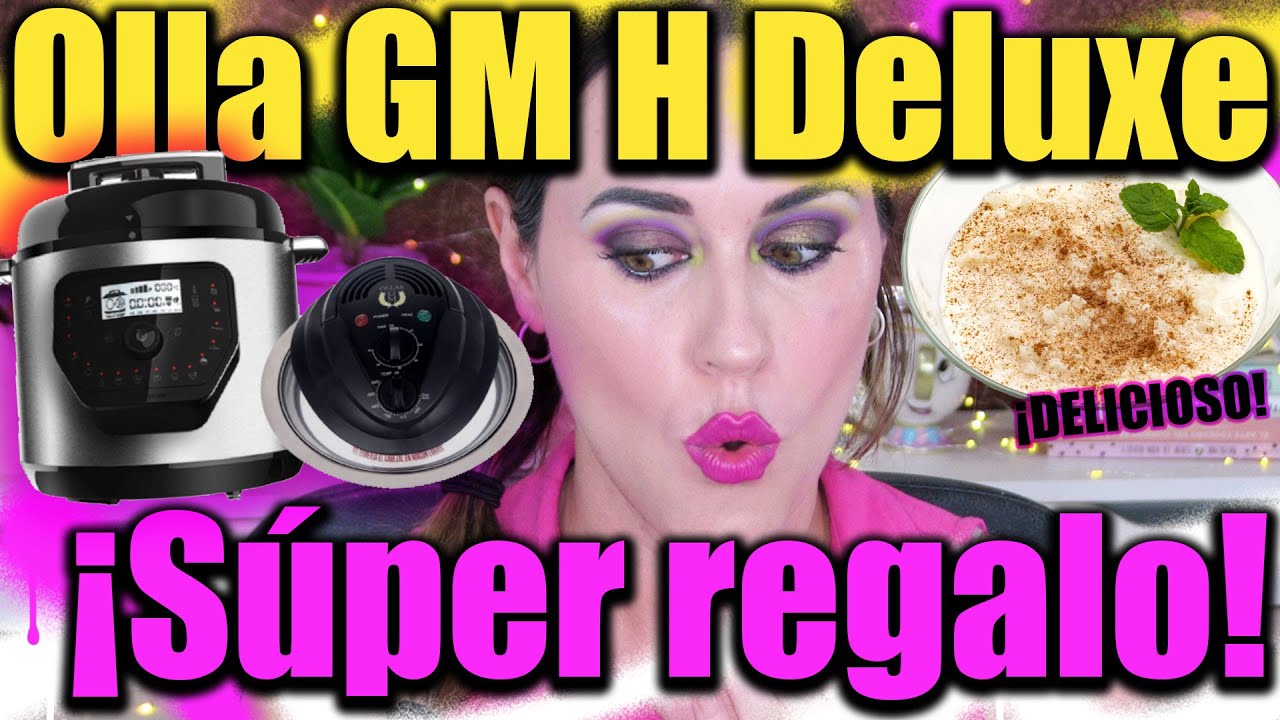 OLLA GM H DELUXE CECOTEC + ¡2 recetas riquísimas!