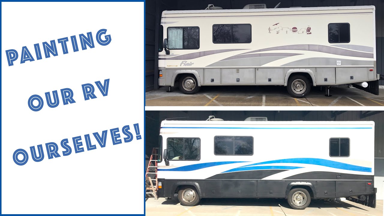We Actually Painted our RV Ourselves Part 2! - Was it worth it?