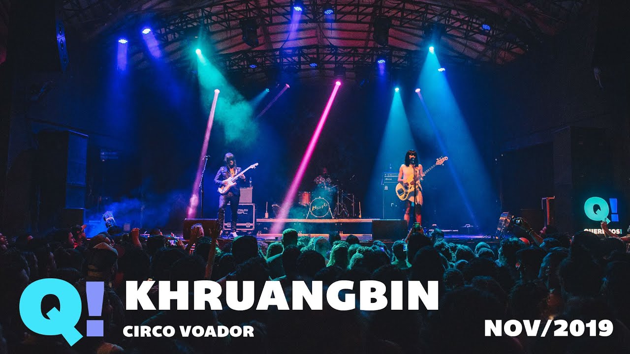 Khruangbin e Glue Trip no Rio de Janeiro (Circo Voador, 2019)