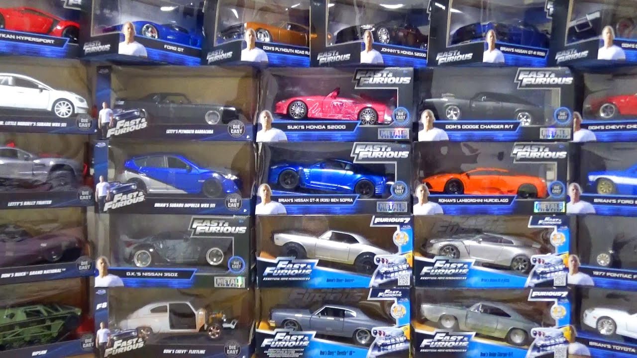 1/24 JadaToys FAST & FURIOUS Давай откроем и поиграем ♪