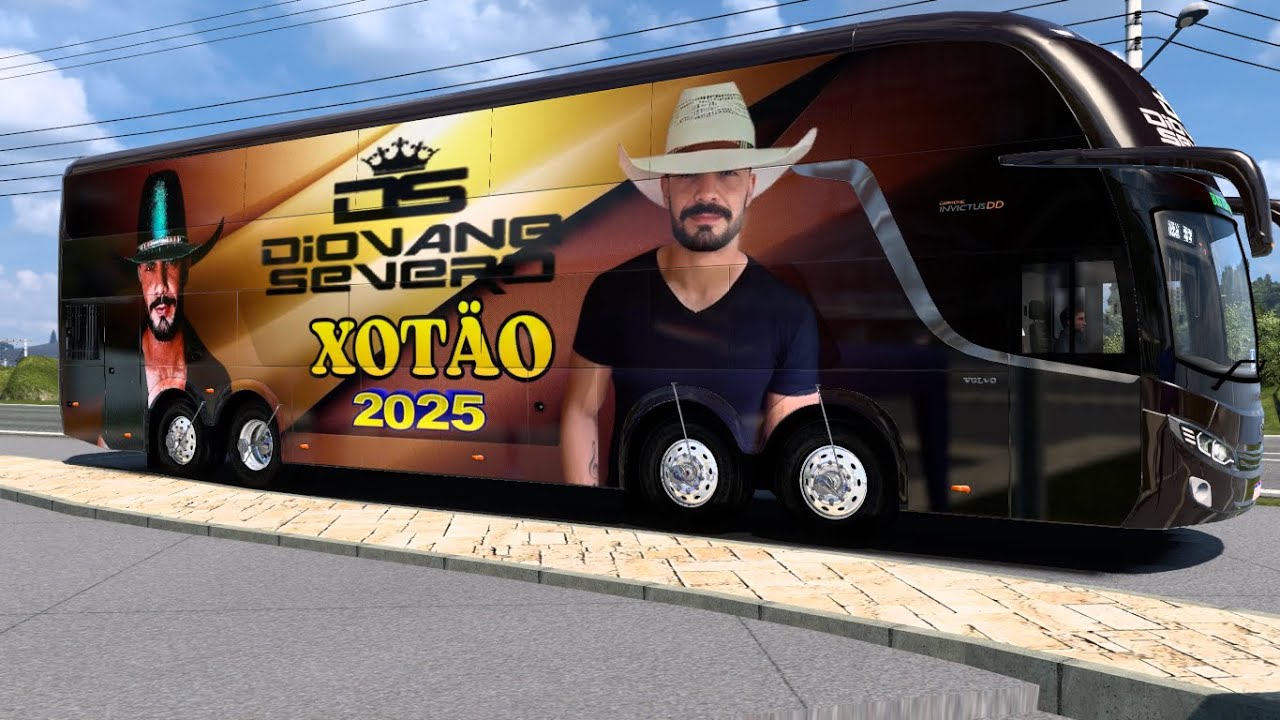 DIOVANE SEVERO FORRÓ XOTÃO 2025 NO BUS TOP SHOW