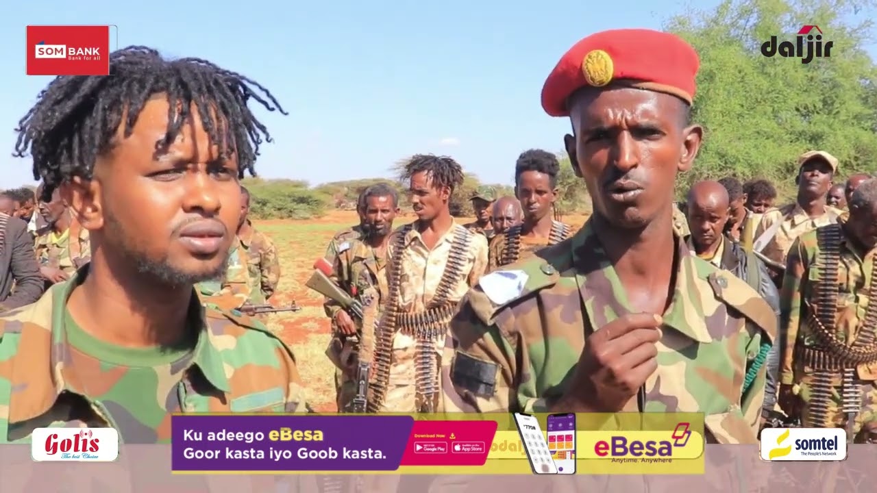 Sarakiisha Ciidanka SSC-Khaatumo ee ku sugan jiidda hore ee deeganka Maygaagle oo Daljir la hadlay