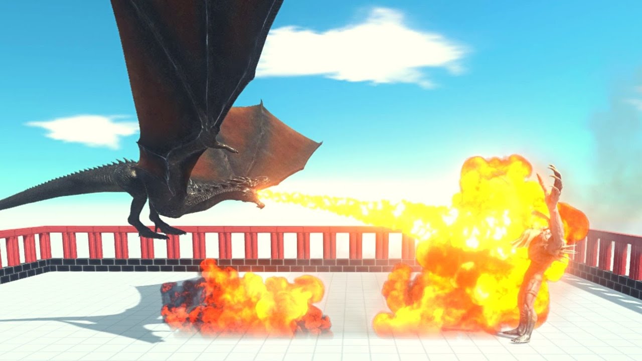 New Update! Dragon Vs Every Unit ARBS | Animal Revolt Battle Simulator