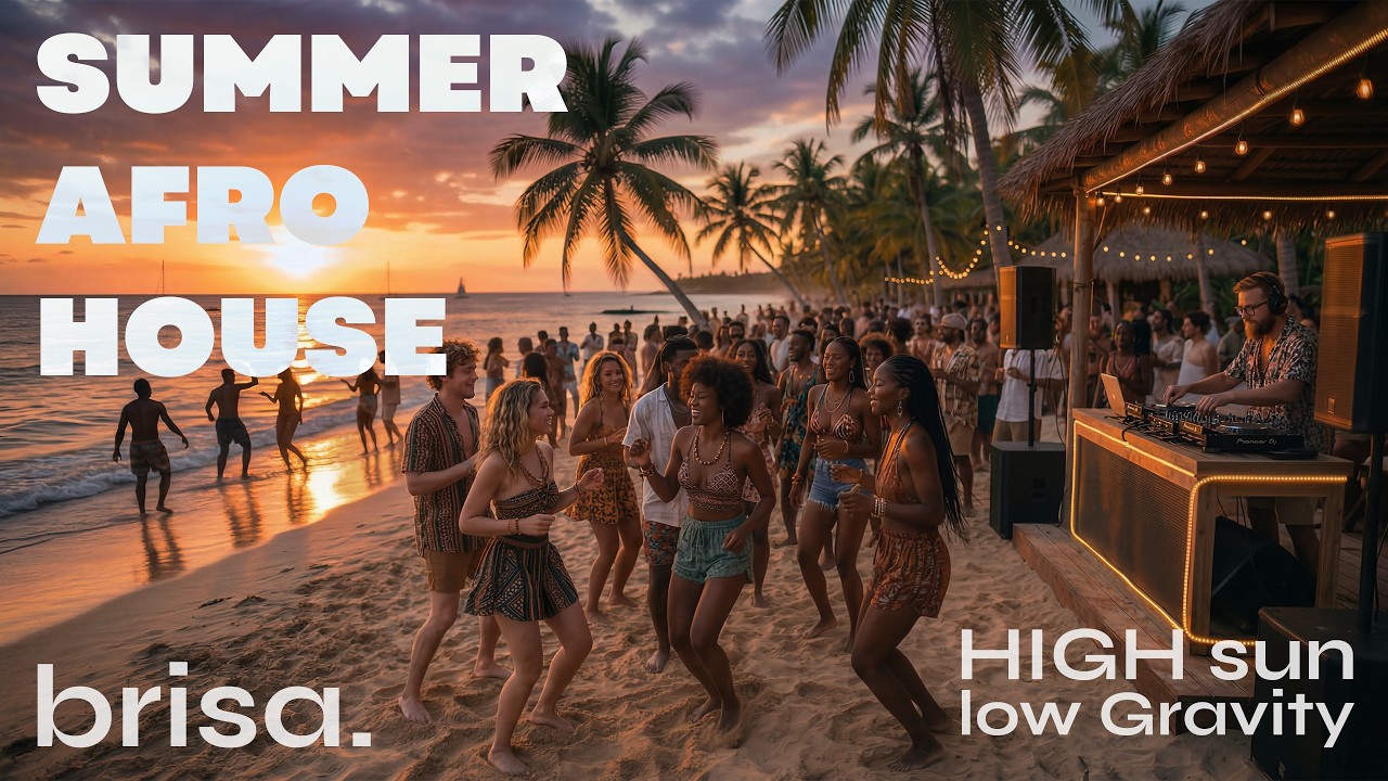 Summer Afro House Beach Party 🌅 Sunset Dance Mix 2026 | Amapiano, Deep House & Tropical Vibes