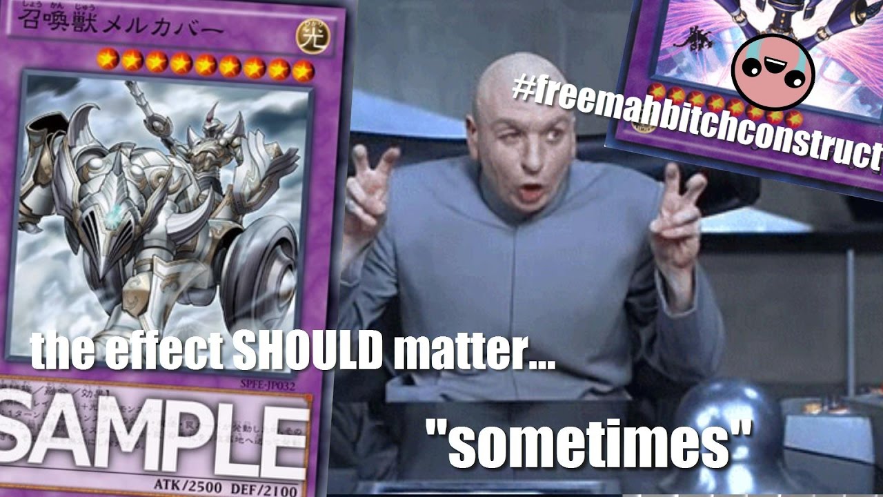 Merkabah the Eidolon Beast: The effect SHOULD matter... 