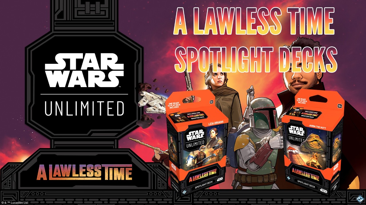 Star Wars Unlimited - Колоды колод, посвященные «Беззаконному времени»