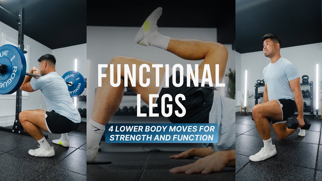 How I Train Legs to be Functional and Strong (Not Like a Bodybuilder!)
