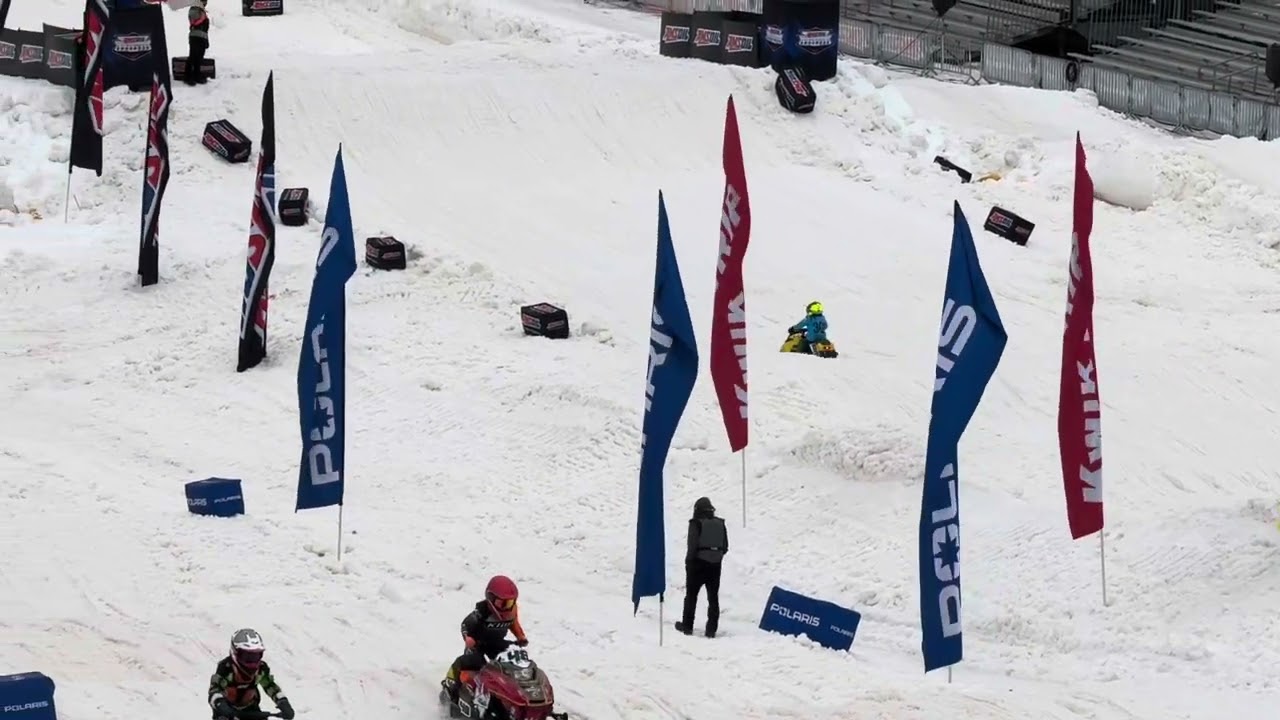 4/4/25  AMSOIL Snocross Nationals Duluth MN- heat 2nd place!