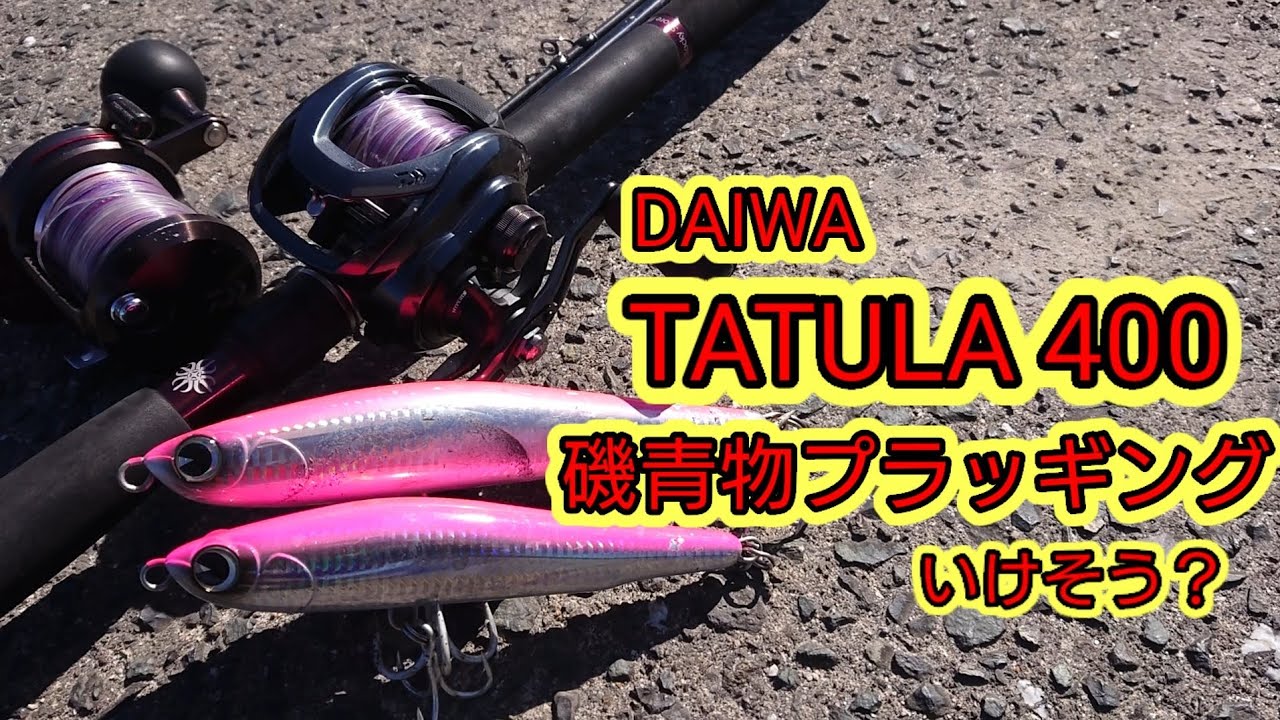 DAIWA TATULA 400で磯青物プラッギングってどう？