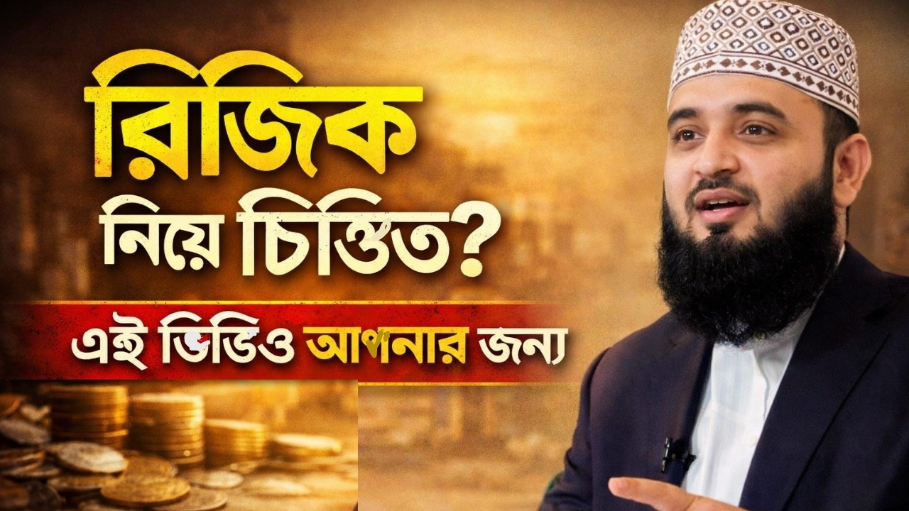 রিজিক নিয়ে চিন্তিত? চাকরি, ব্যবসা, ভবিষ্যৎ—সবকিছু নিয়ে দুশ্চিন্তা কাজ করছে? |Mizanur Rahman Azhari