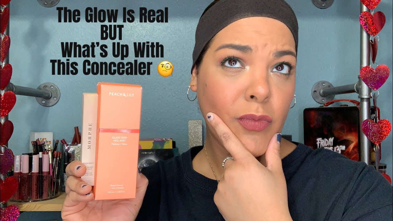 NEW Morphe Filter Effect Concealer & Peach & Lily Glass Skin Mist | 2022
