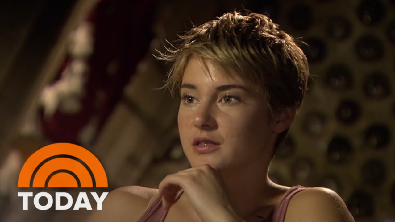 Shailene Woodley & Theo James On Set of 'Insurgent' | TODAY