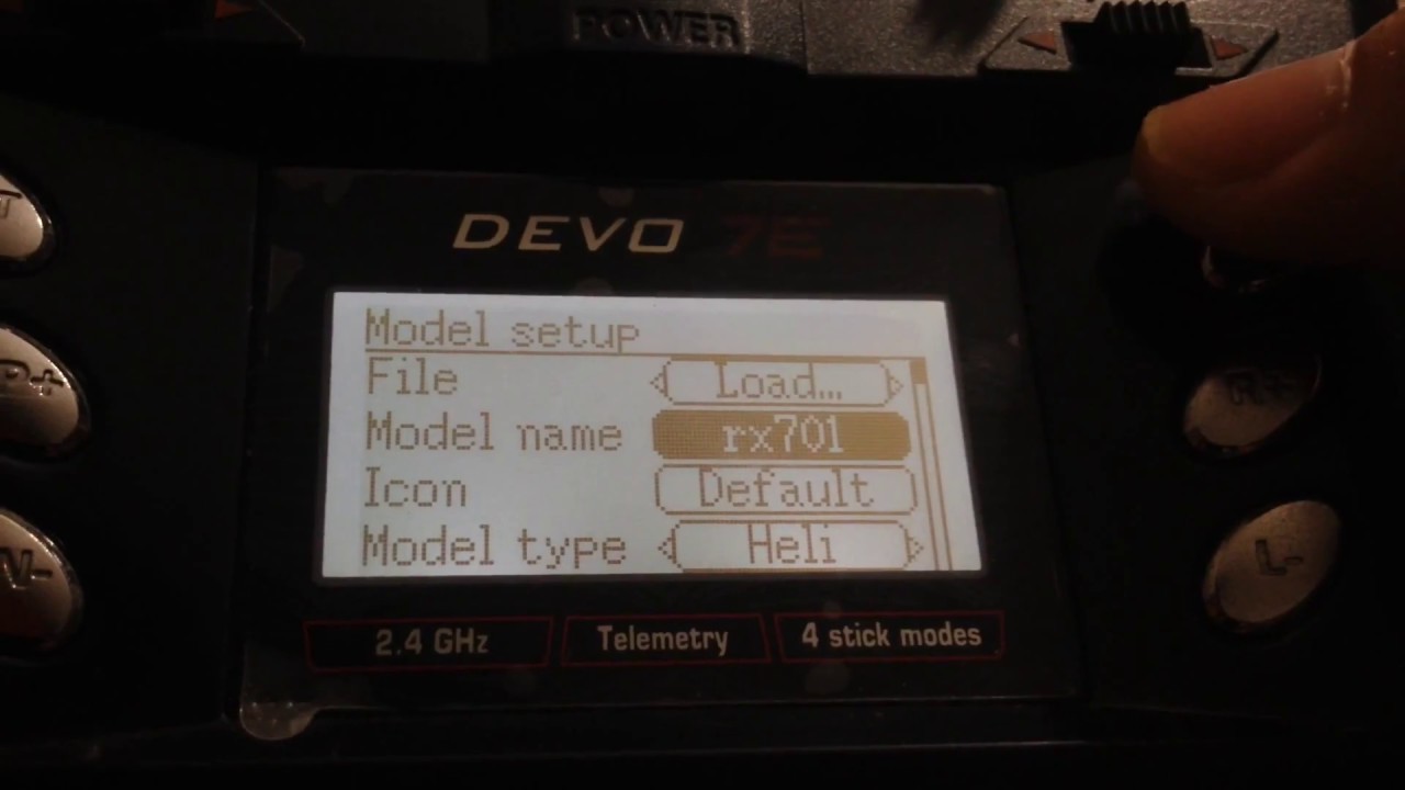 Hướng dẫn sử dụng tx devo7e và bind rx 701