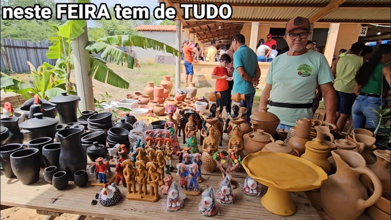 FEIRA de domingo no SÍTIO MOREIRA Sta.C.C-PE 06/04/2025 aqui tem de TUDO