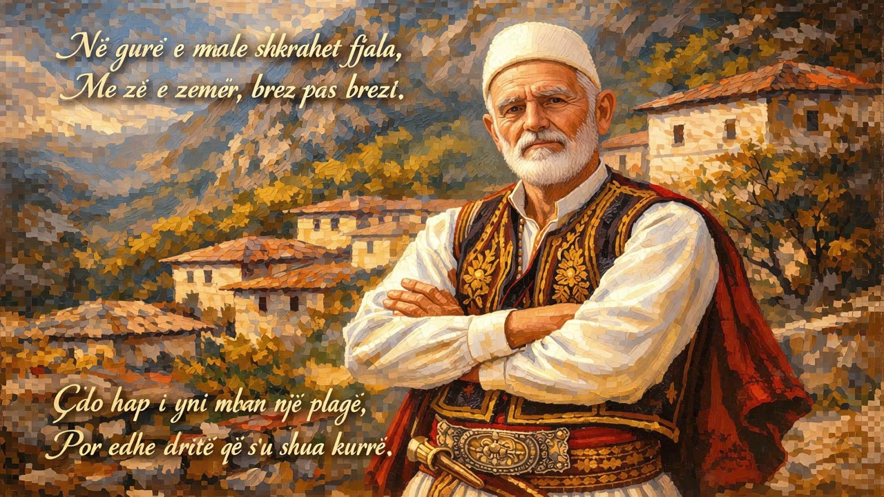 Në gur e male shkruhet fjala, Me zë e zemër, brez pas brezi
