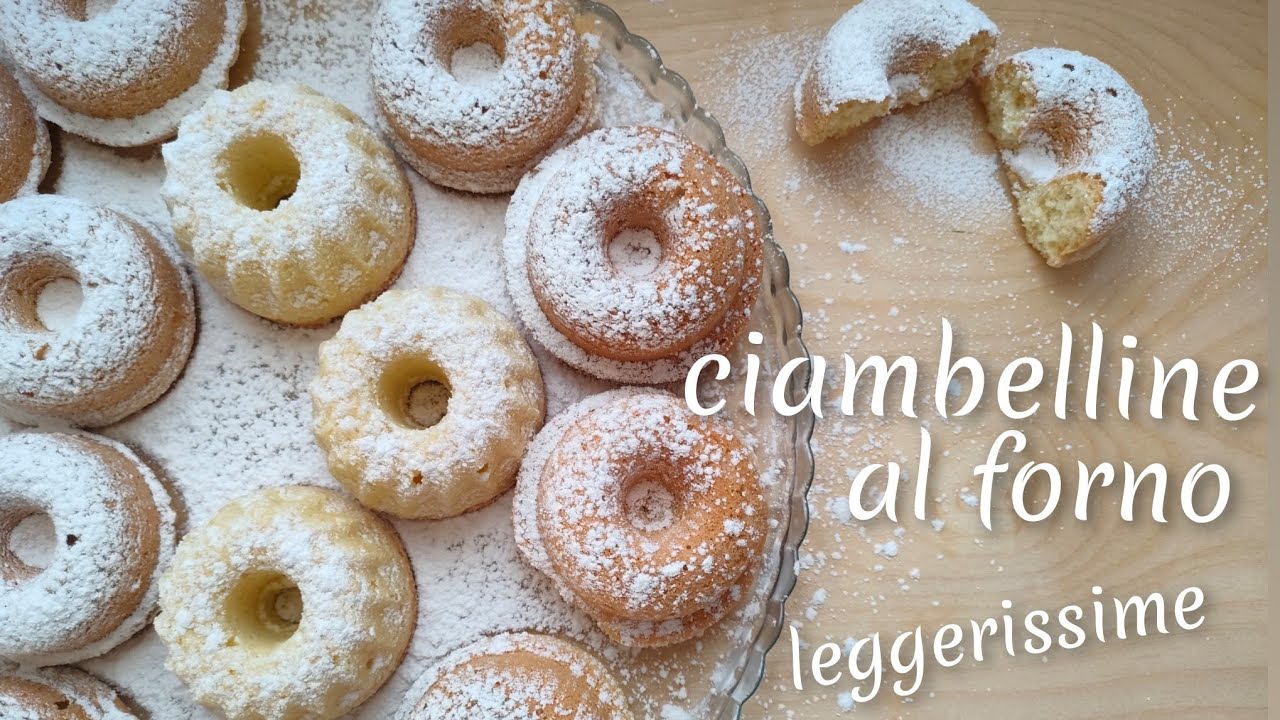 CIAMBELLINE AL FORNO LEGGERISSIME