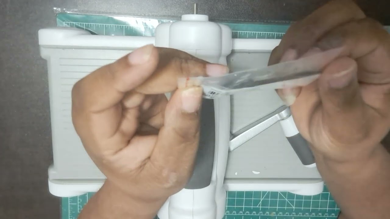 Fixing the handle on my Sizzix Big Shot Machine Handle