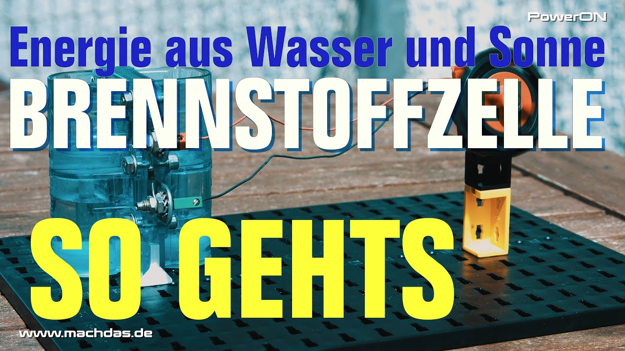 Brennstoffzelle -  Energie aus Wasser und Sonne. Wärme und Strom fürs eigene Heim.