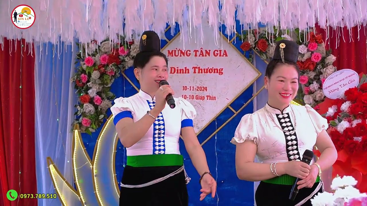 Khi Hai Nghệ Nhân Vì Khoanh - Lò Mai _ Hát Mừng Tân Gia Anh Chị Dinh Thương _Mường Nưa - Mường Lầm